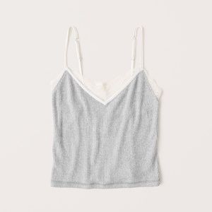Abercrombie Cozi Cami, Grey, Small